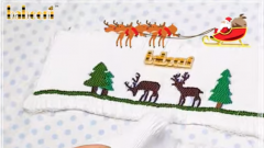 How to do hand-smocking Christmas patterns