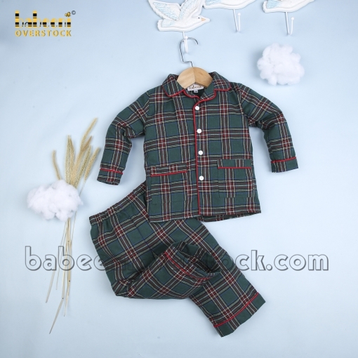 Little boy plaid sleepwear - BB2556A