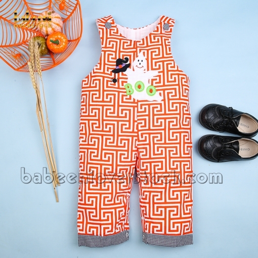 Halloween appliqued longall - BB807B