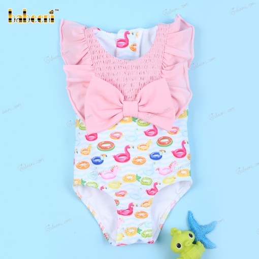 Bigs Bow Animal Swimwear For Girl - BB3159A