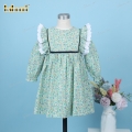 plain-dress-green-floral-butterfly-neck-for-girl---bb3251a