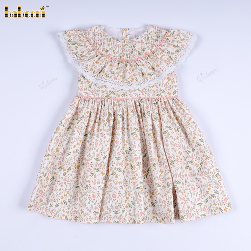 Elegant Meadow Floral Lace Dress - BB3552